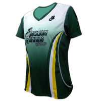 Apex Women's Short Sleeve Run Top-Run Top-custom-design-athletic-sports-champ-sys-uk-champion-system